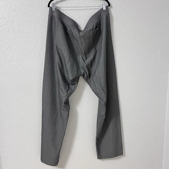 Figs Livingston Scrub Pants Womens Size XXL Tall Gray Straight Leg Workwear - Picture 2 of 7